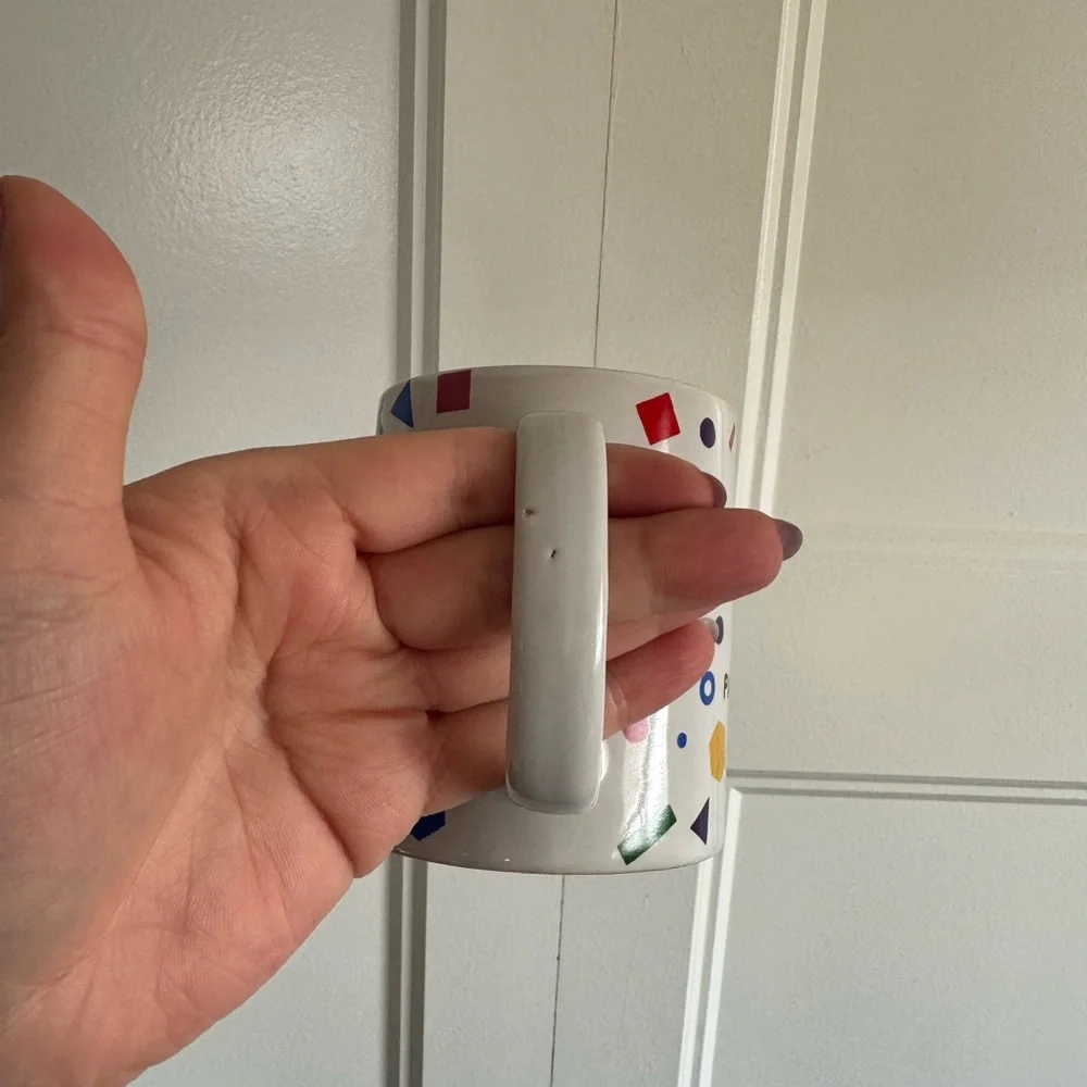 Colorful Geometric Pattern Par-Tea Mug - Picture 2 of 4